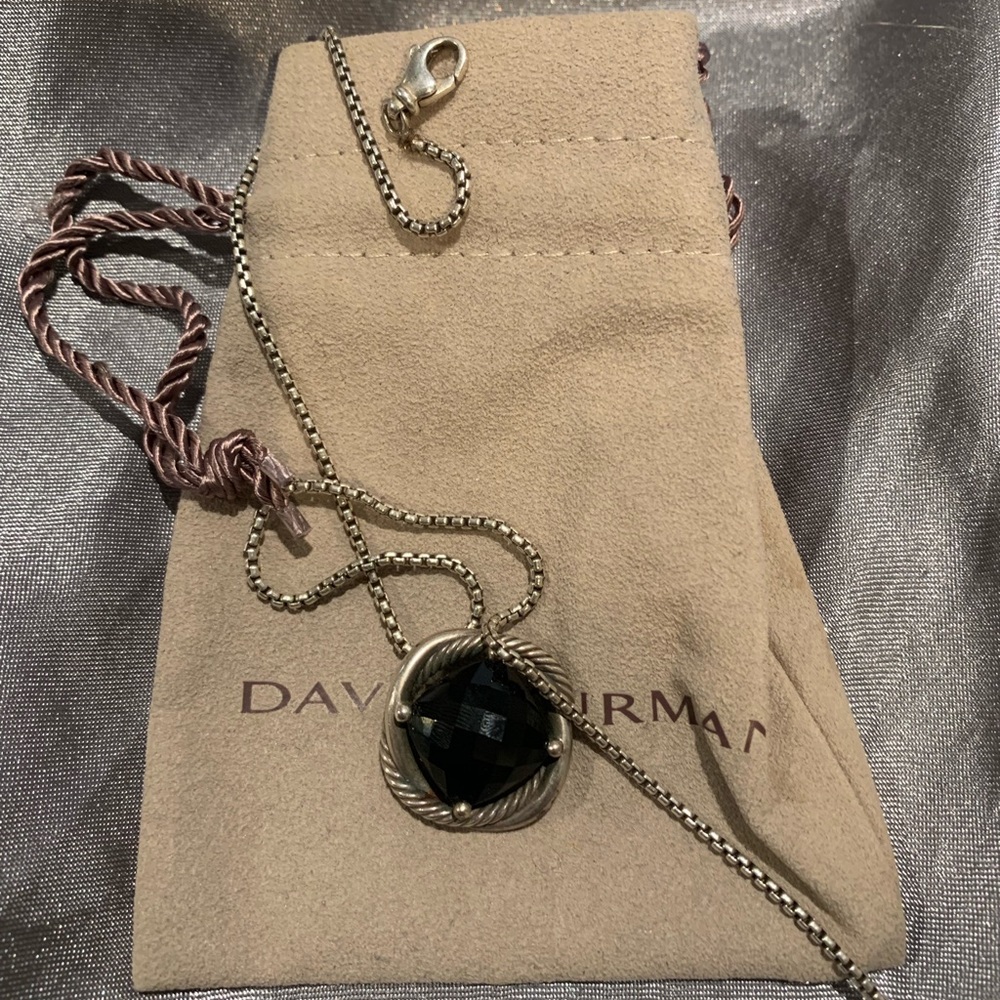 🔥24HR SALE🔥 Authentic David yurman necklace onyx